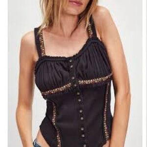 NWT Free People Wilder Knit Top